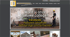 Desktop Screenshot of aphoutconstructies.nl